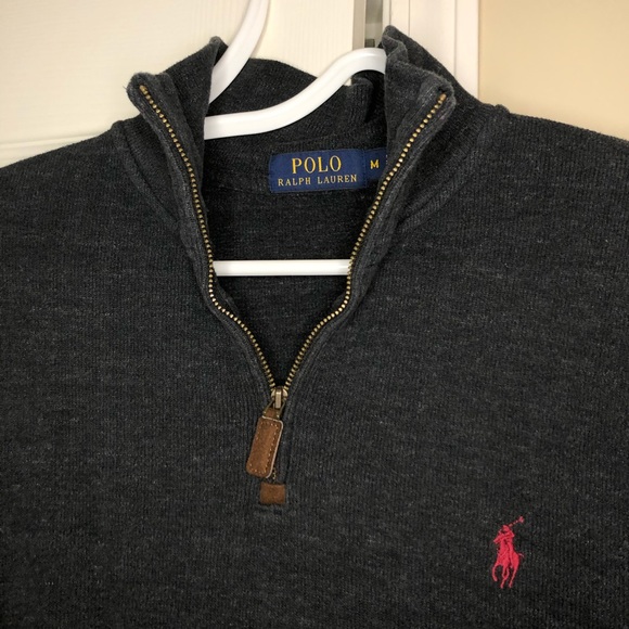 Polo Ralph Lauren Quarter-Zip Pullover Sweater - Picture 2 of 5